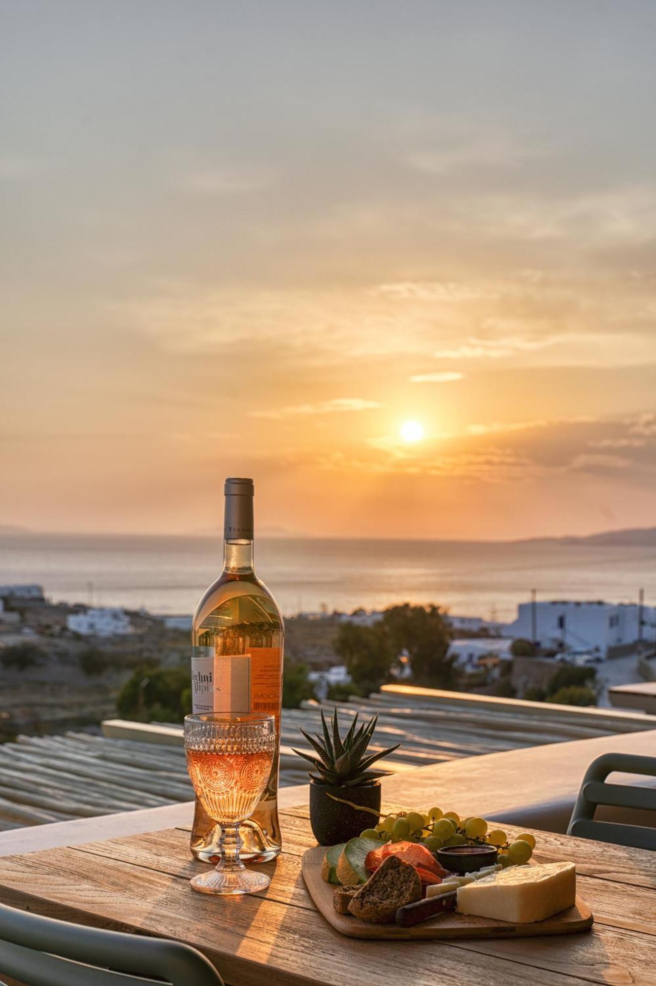 Ostria View Mykonos Bed & Breakfast Mykonos Town Exterior photo
