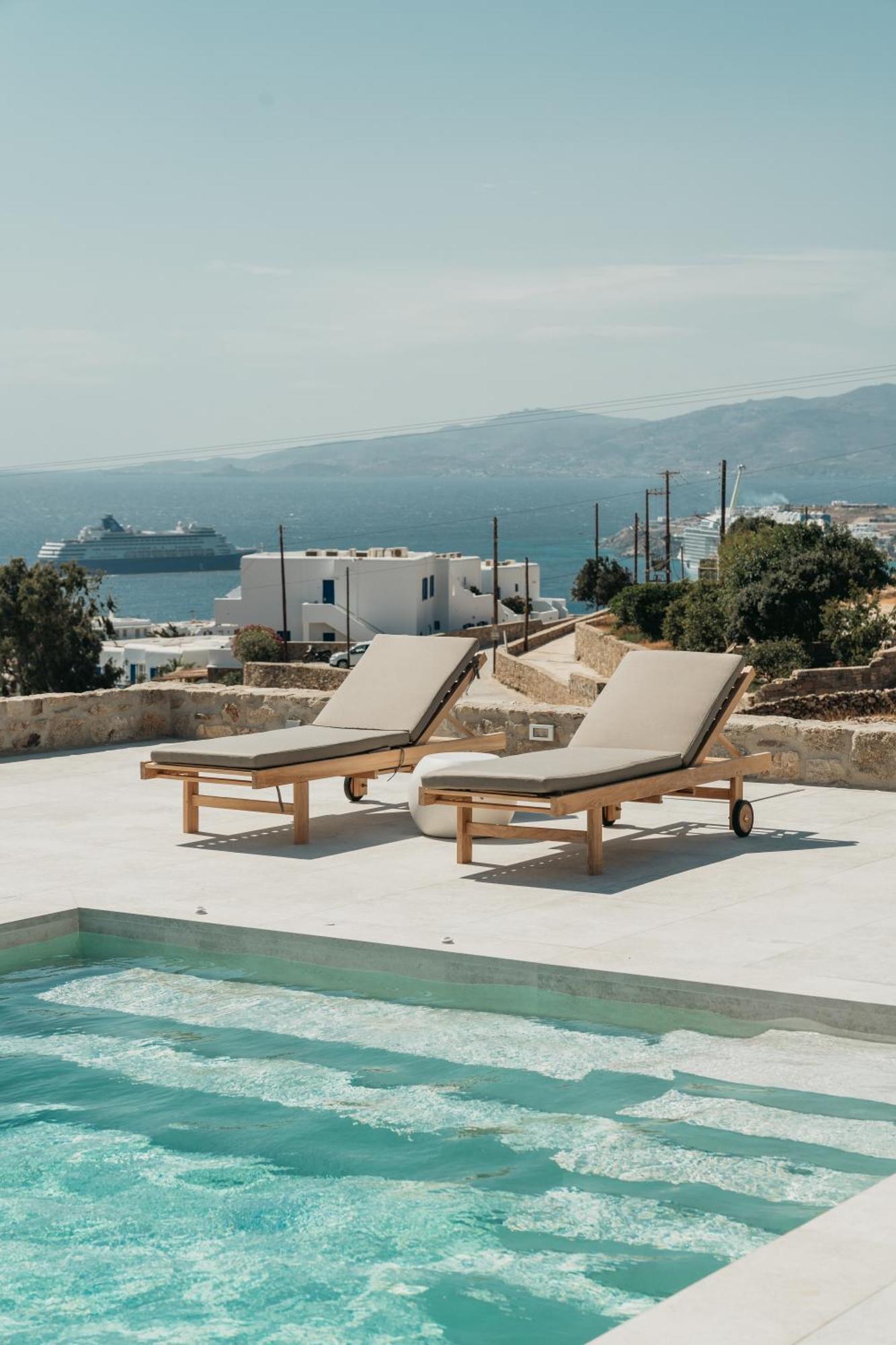 Ostria View Mykonos Bed & Breakfast Mykonos Town Exterior photo